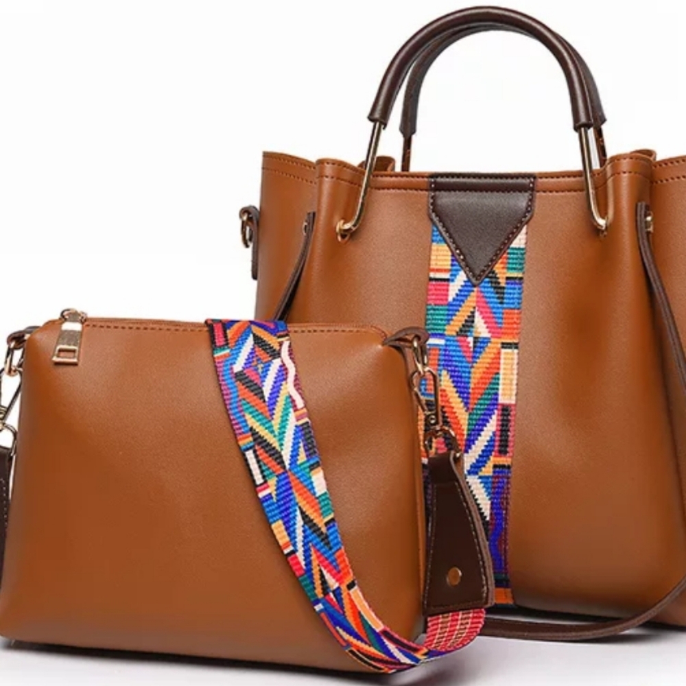 Handbag and crossbody set